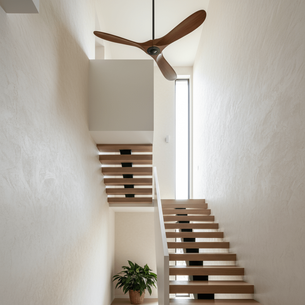 Aerodynamischer Deckenventilator für Innenräume