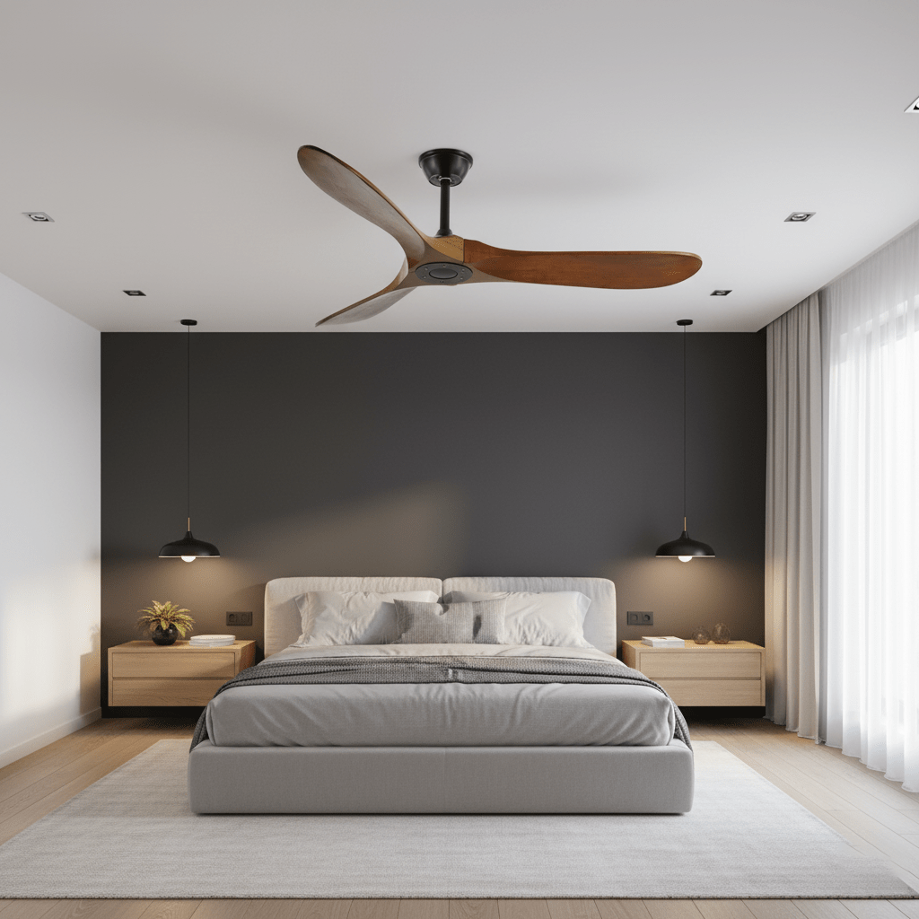 Aerodynamischer Deckenventilator für Innenräume
