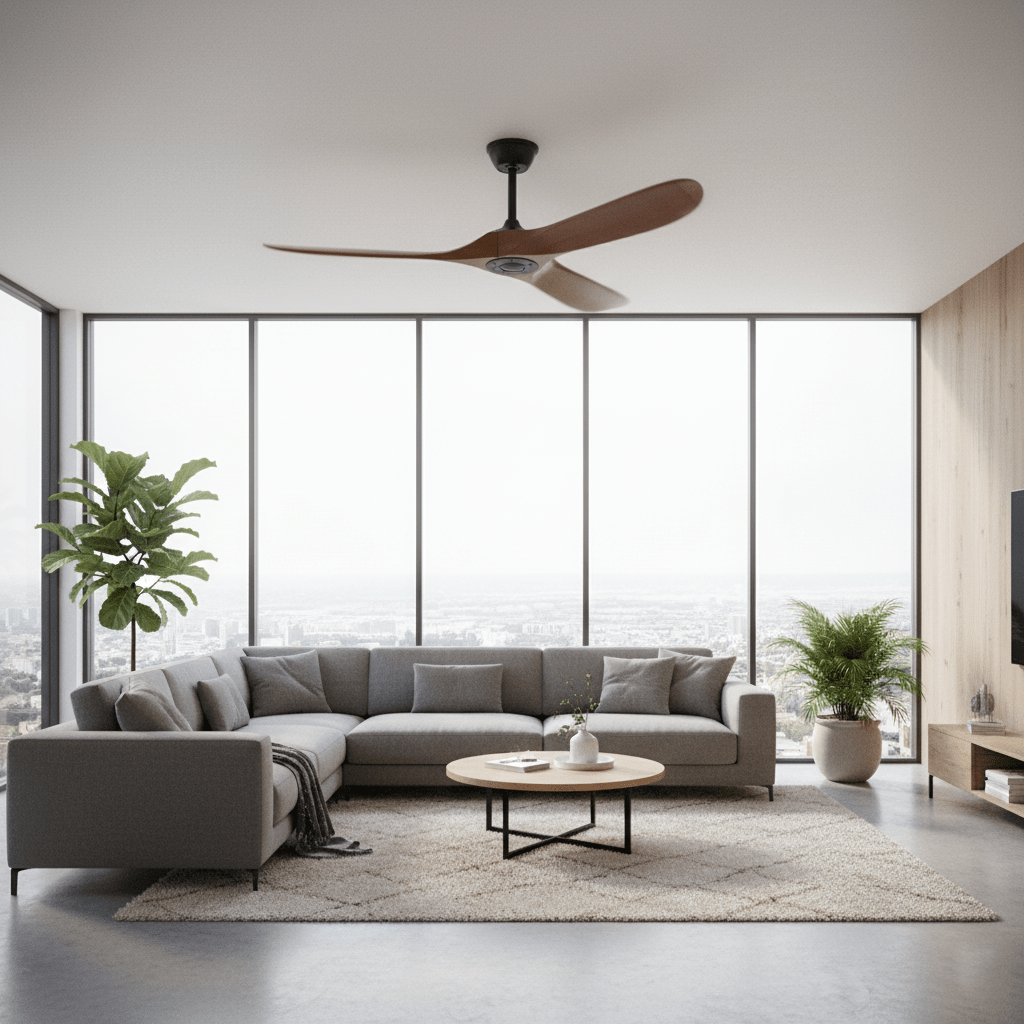 Aerodynamischer Deckenventilator für Innenräume