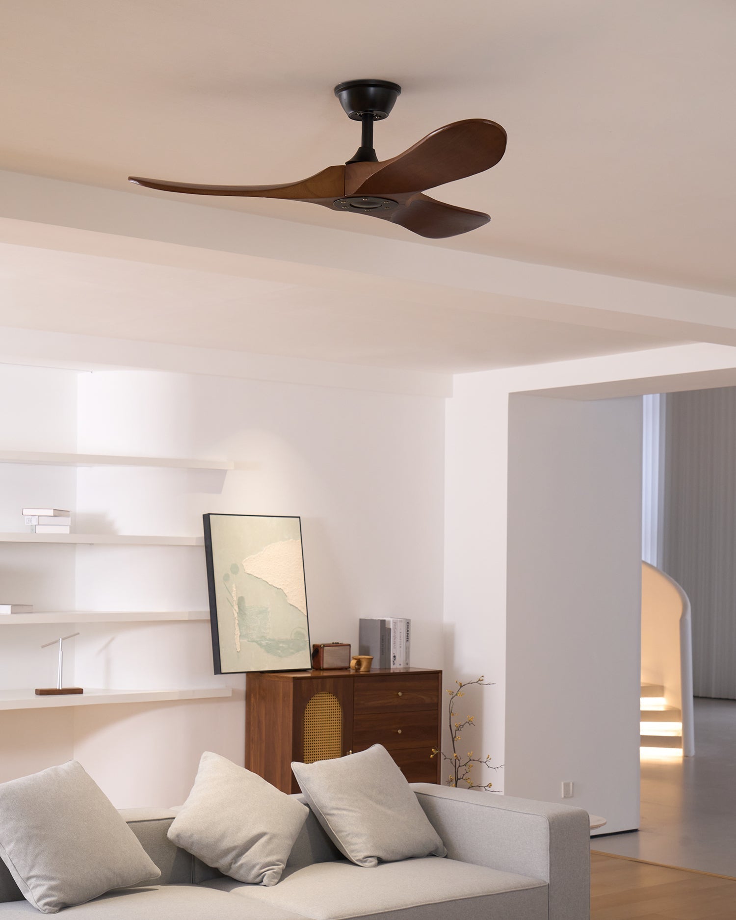 Aerodynamischer Deckenventilator für Innenräume