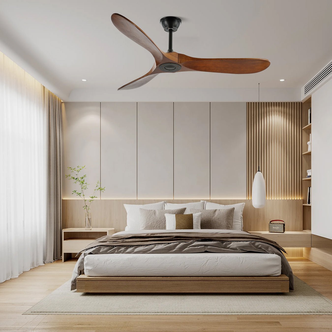 Aerodynamischer Deckenventilator für Innenräume