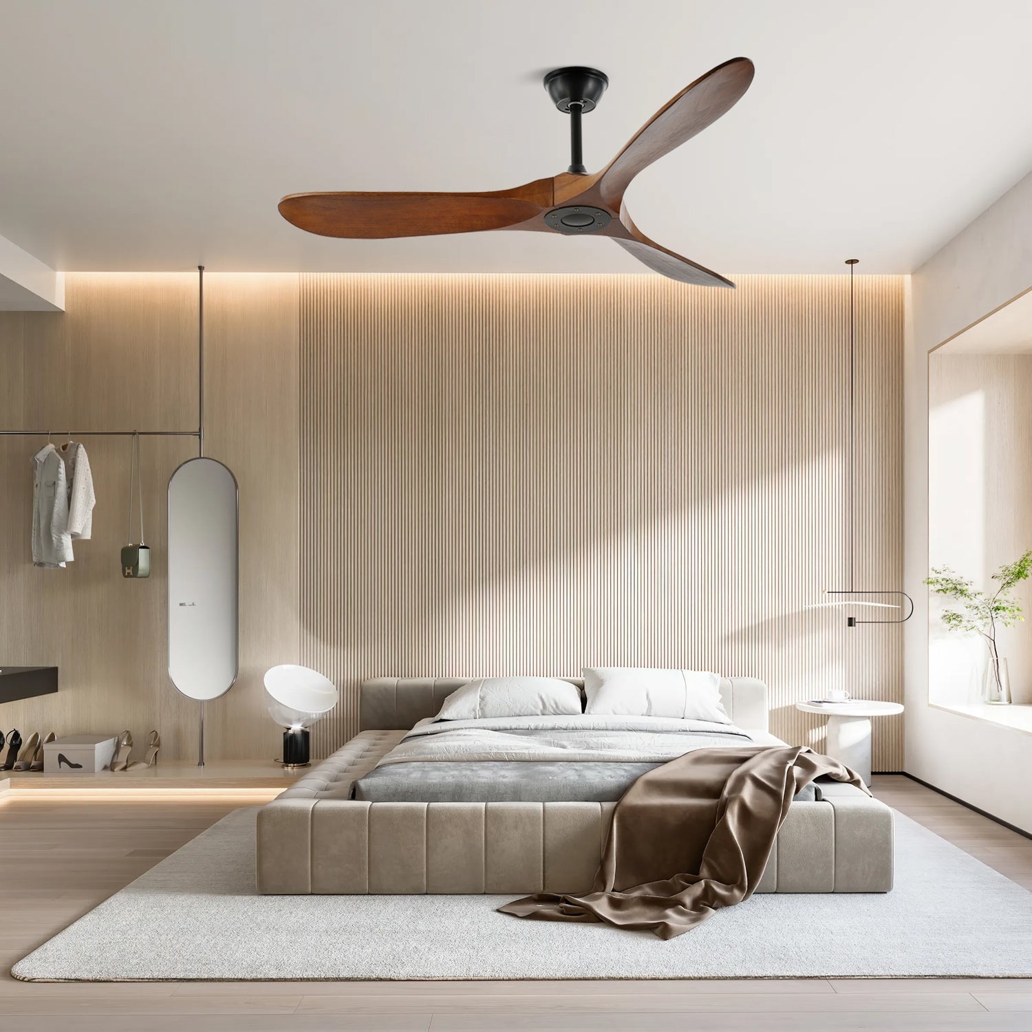 Aerodynamischer Deckenventilator für Innenräume