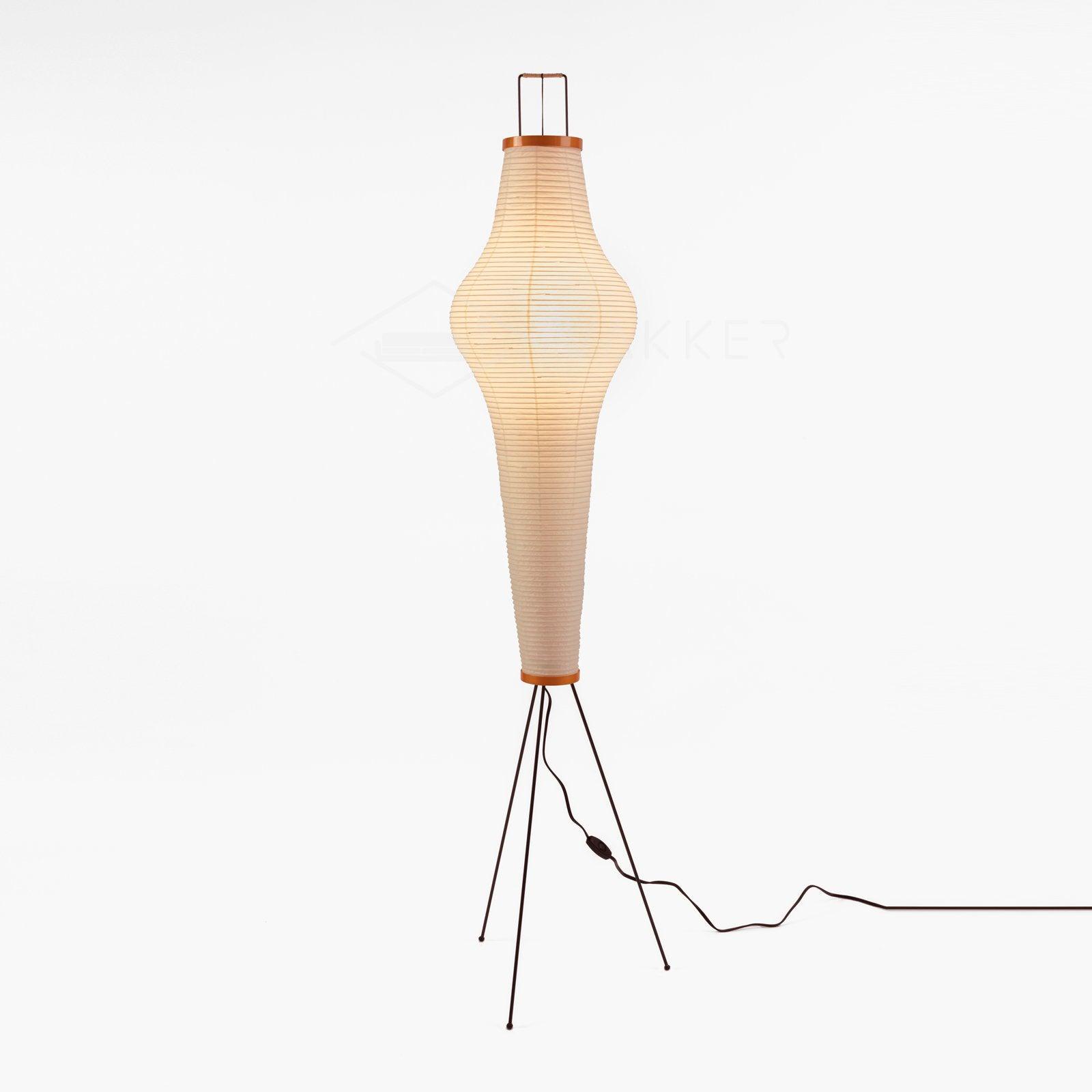 Reispapier Stehlampe | Wohnzimmer