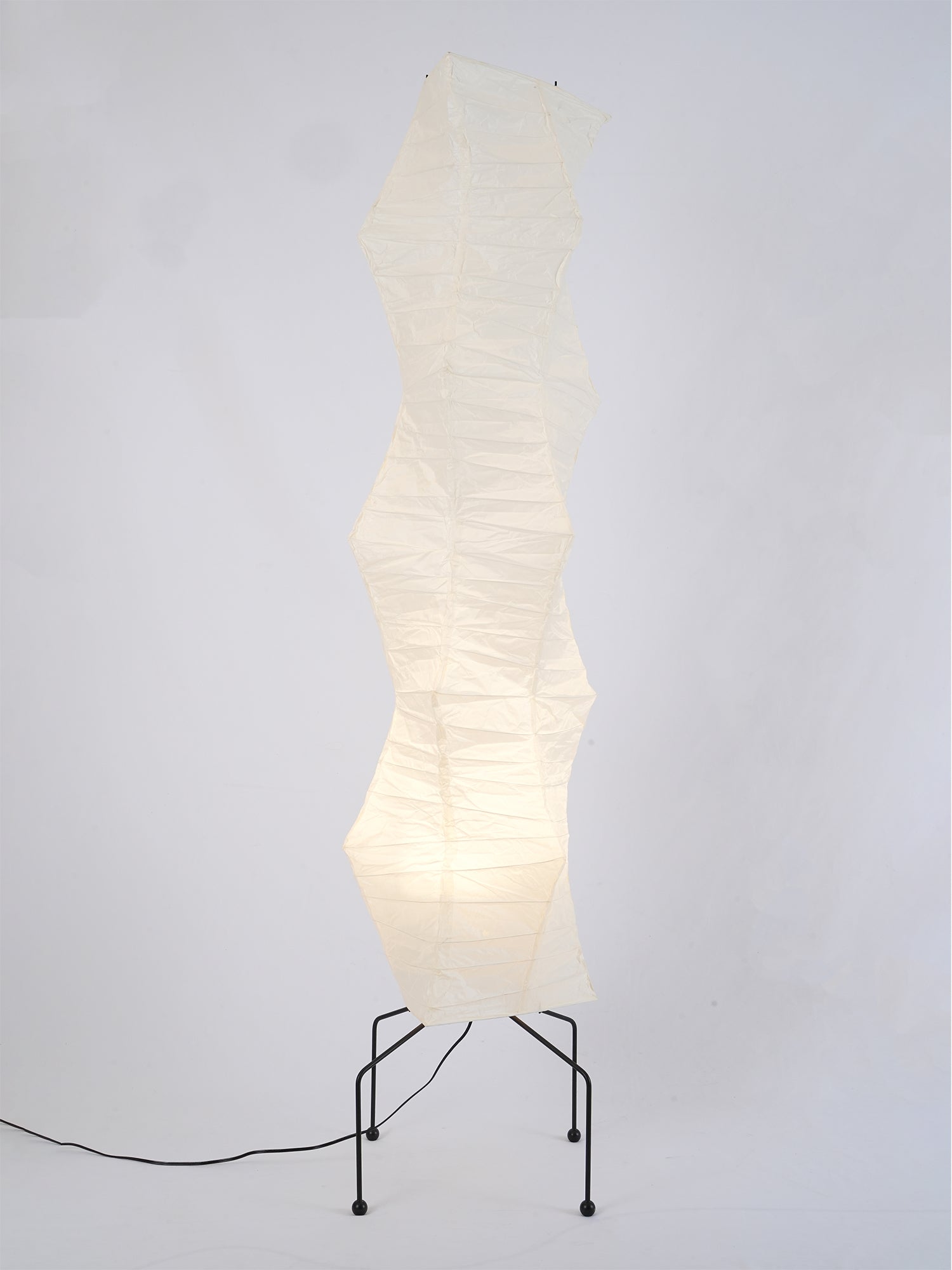 Reispapier Stehlampe | Wohnzimmer