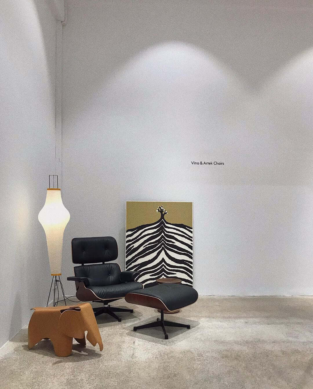 Reispapier Stehlampe | Wohnzimmer