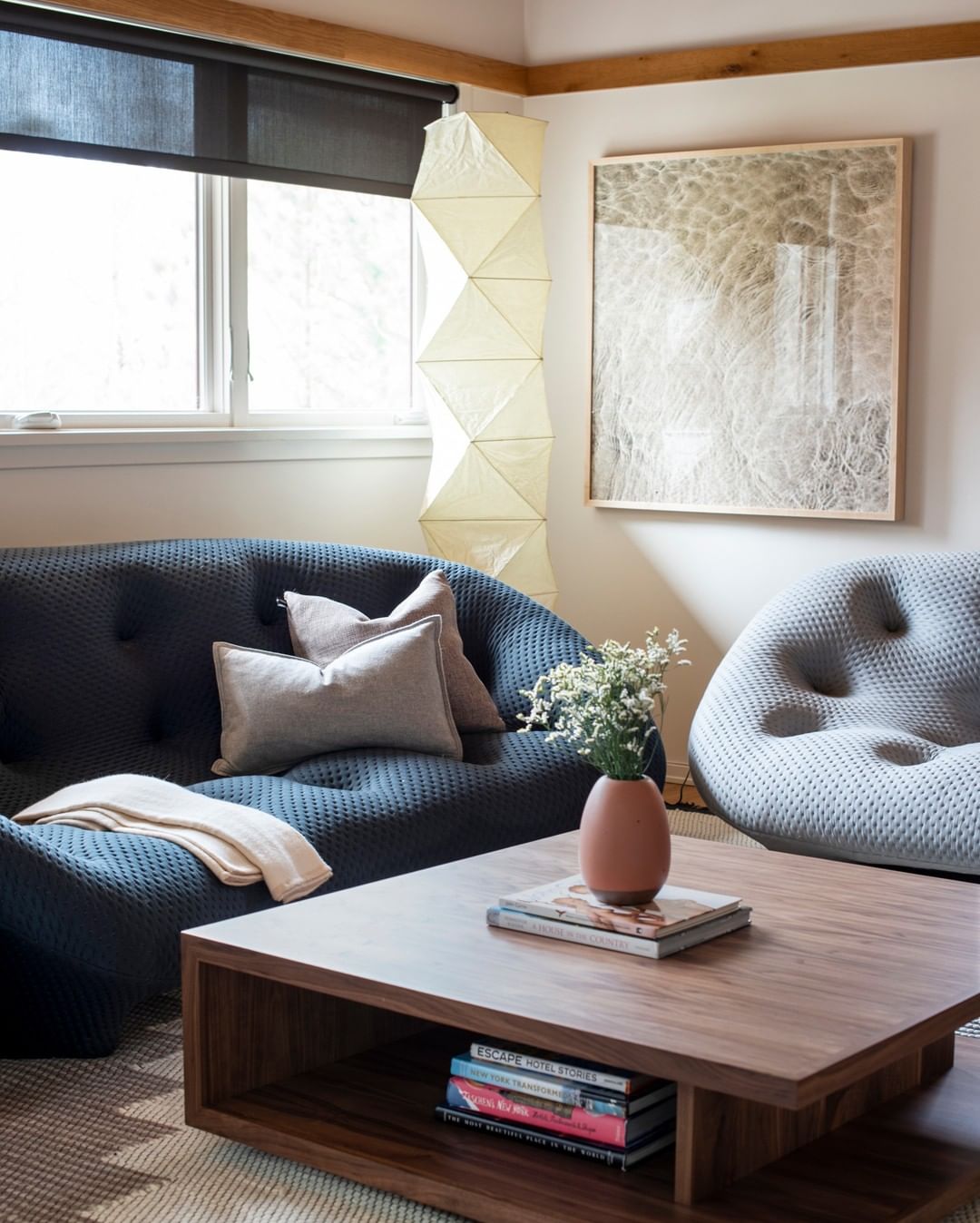 Reispapier Stehlampe | Wohnzimmer