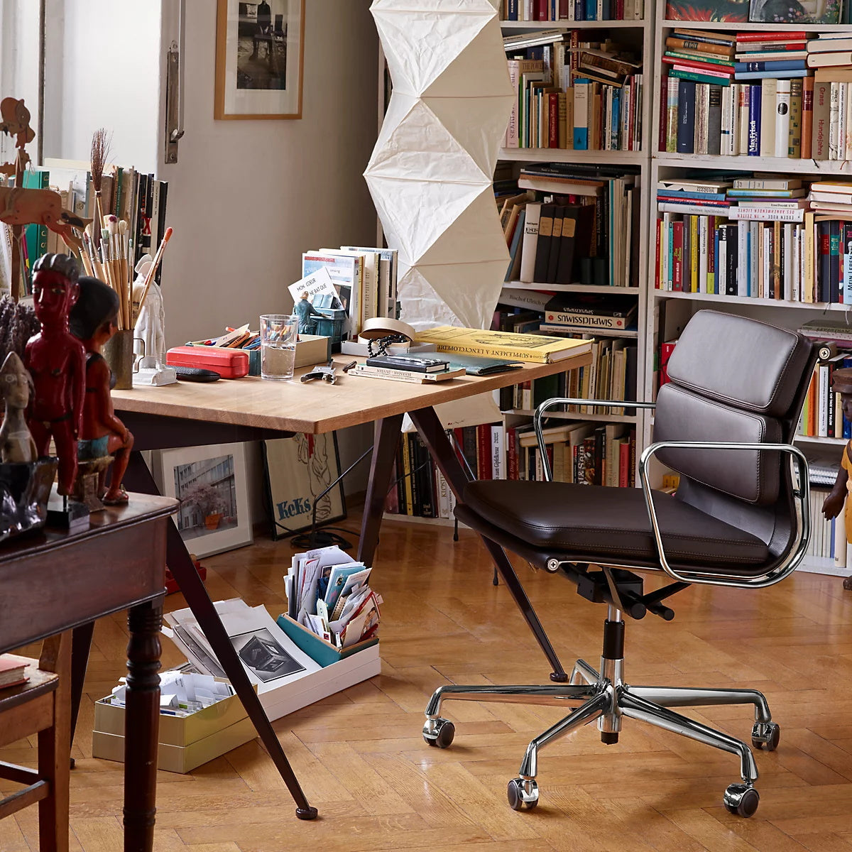 Reispapier Stehlampe | Wohnzimmer