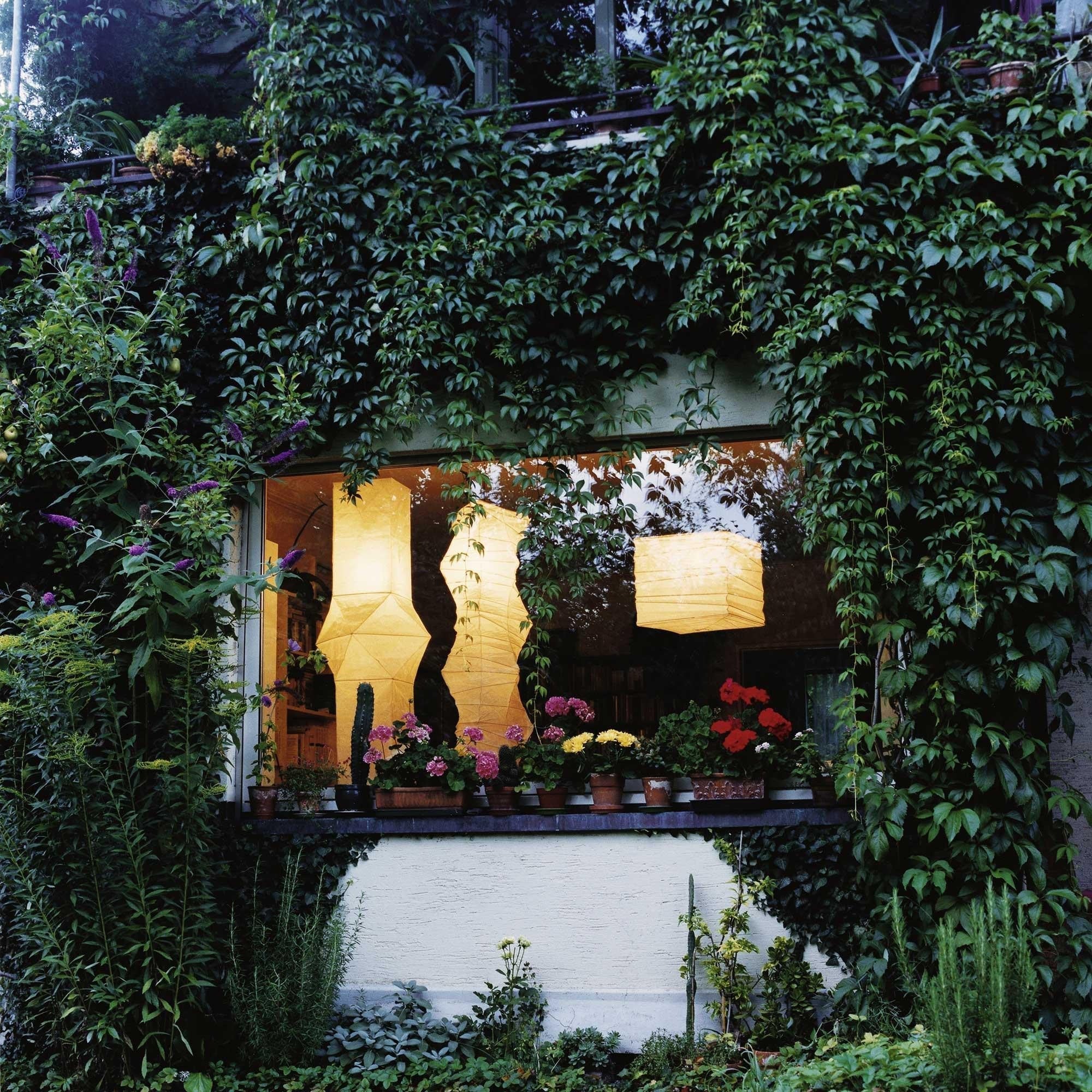 Reispapier Stehlampe | Wohnzimmer