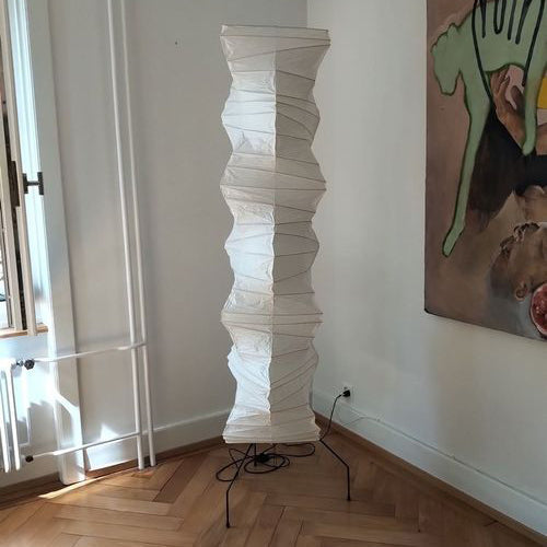 Reispapier Stehlampe | Wohnzimmer