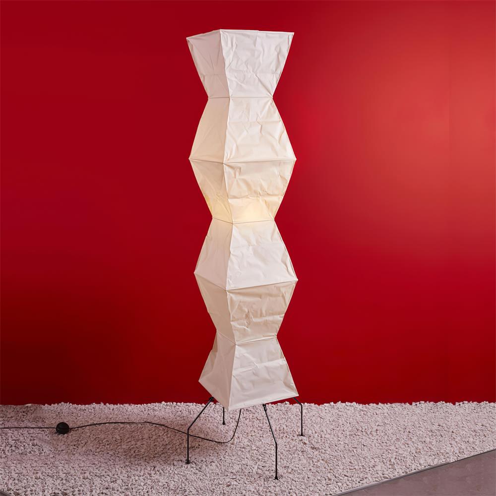 Reispapier Stehlampe | Wohnzimmer