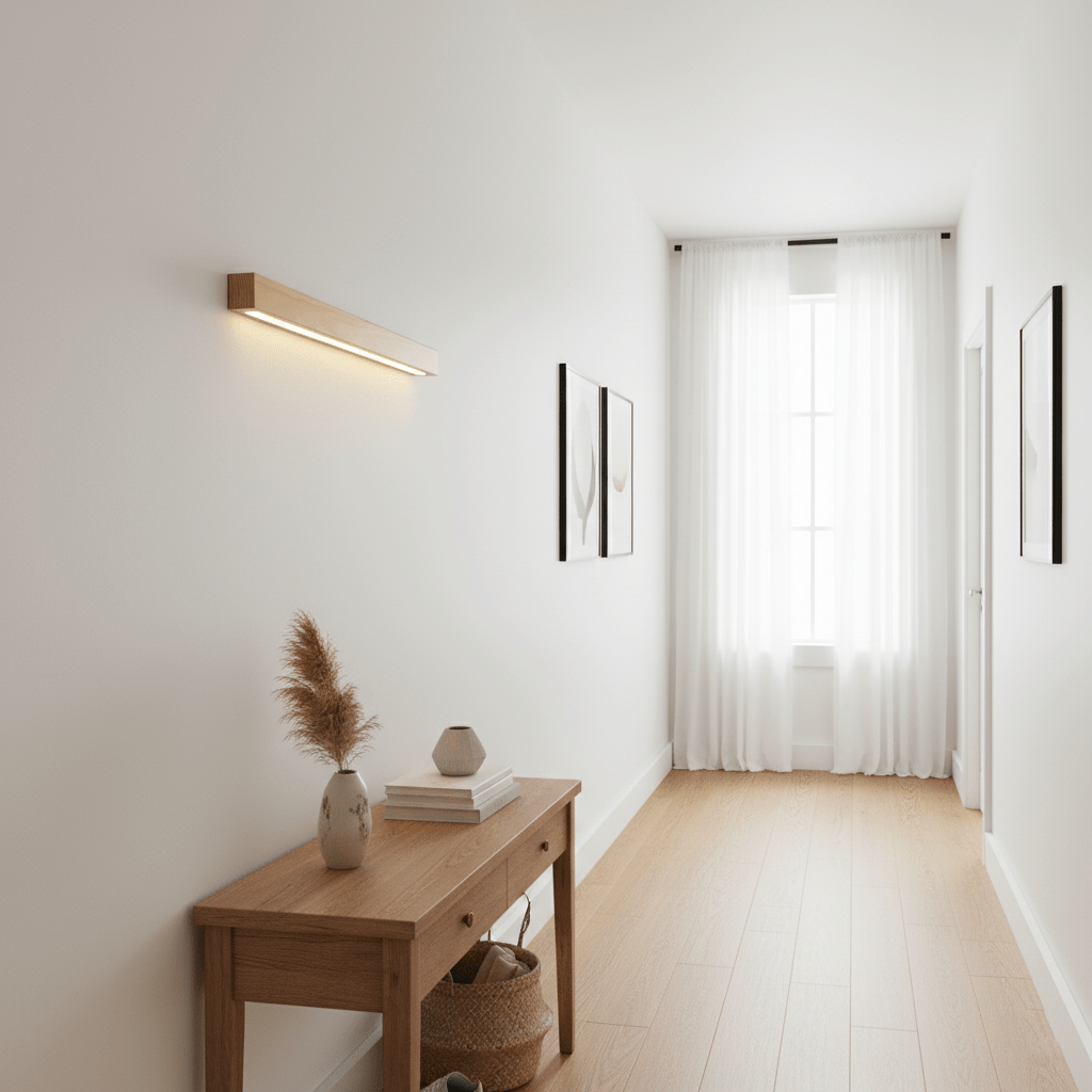 Wandleuchte LED mit linearem Design