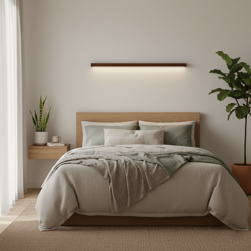 Wandleuchte LED mit linearem Design