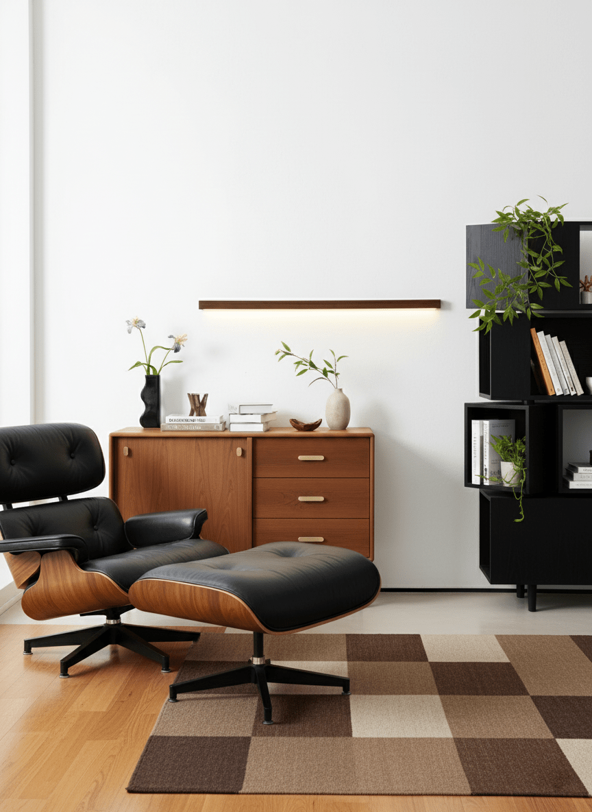 Wandleuchte LED mit linearem Design