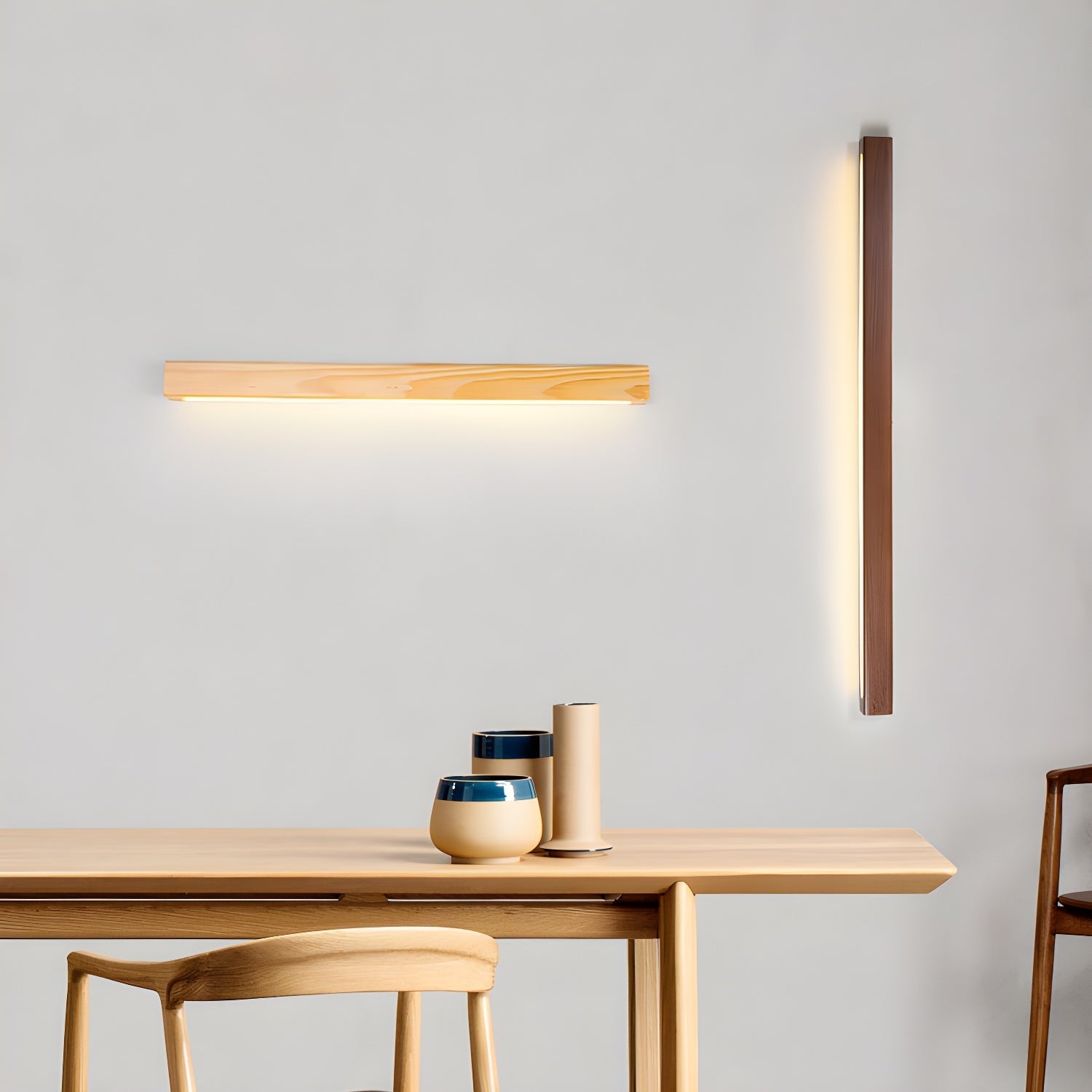 Wandleuchte LED mit linearem Design