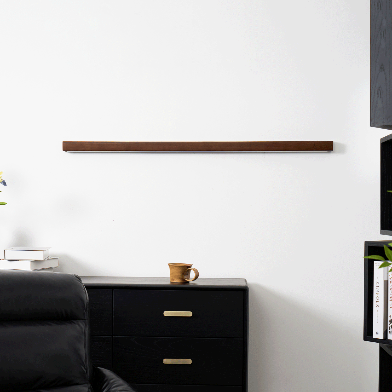 Wandleuchte LED mit linearem Design