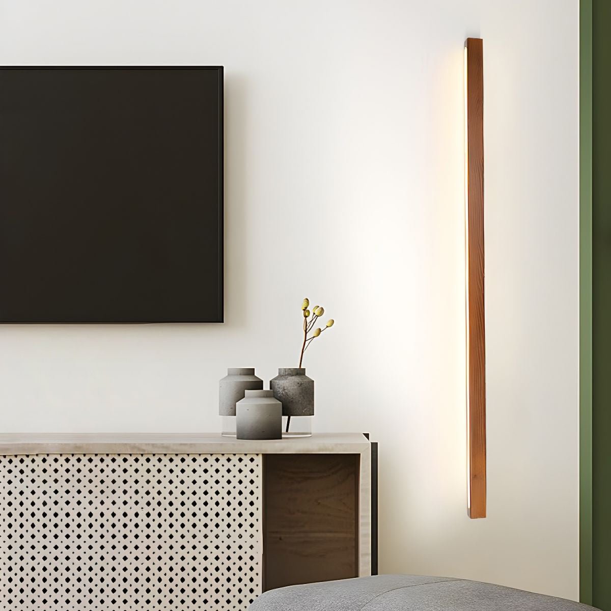 Wandleuchte LED mit linearem Design