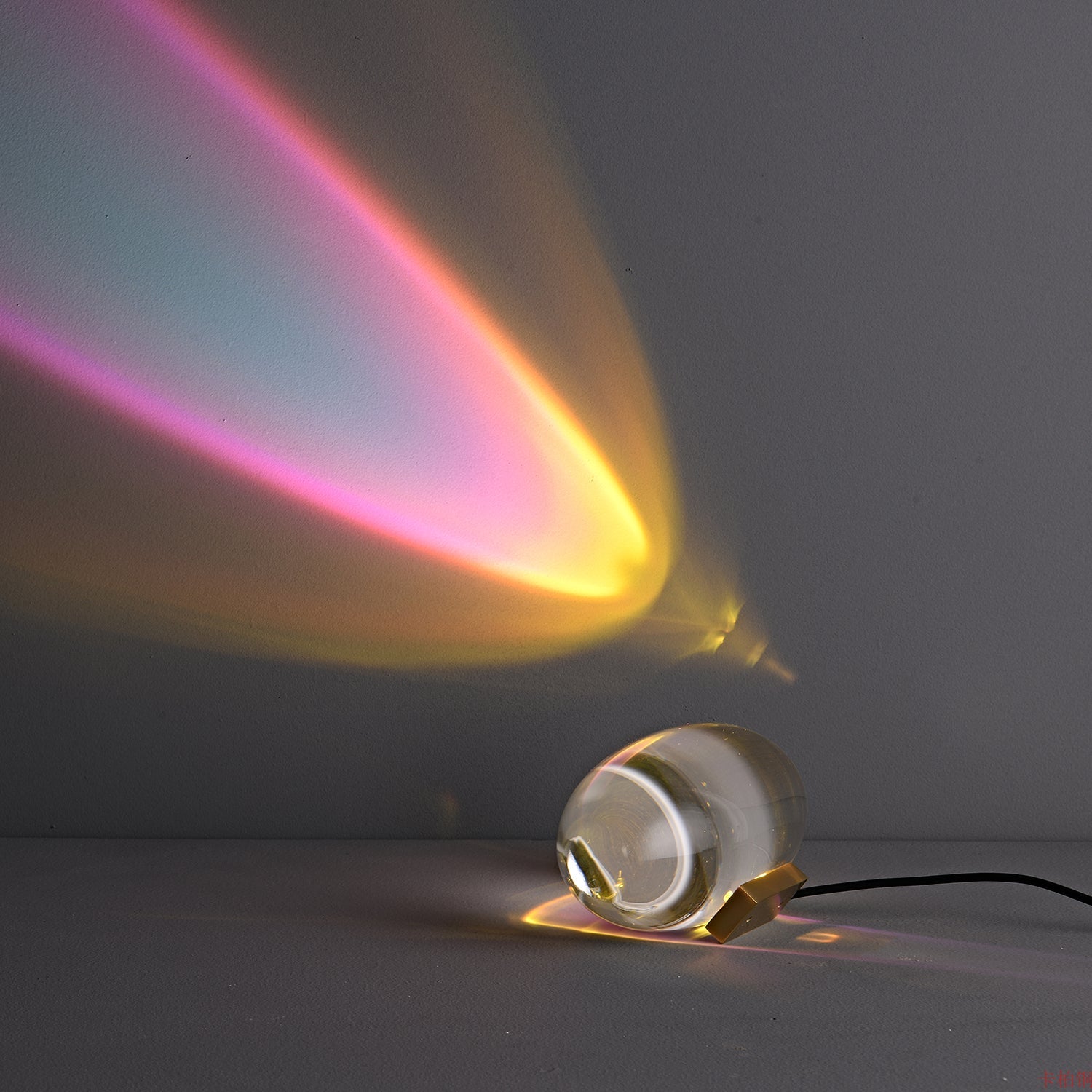 Ovale Kristall Tischleuchte | LED