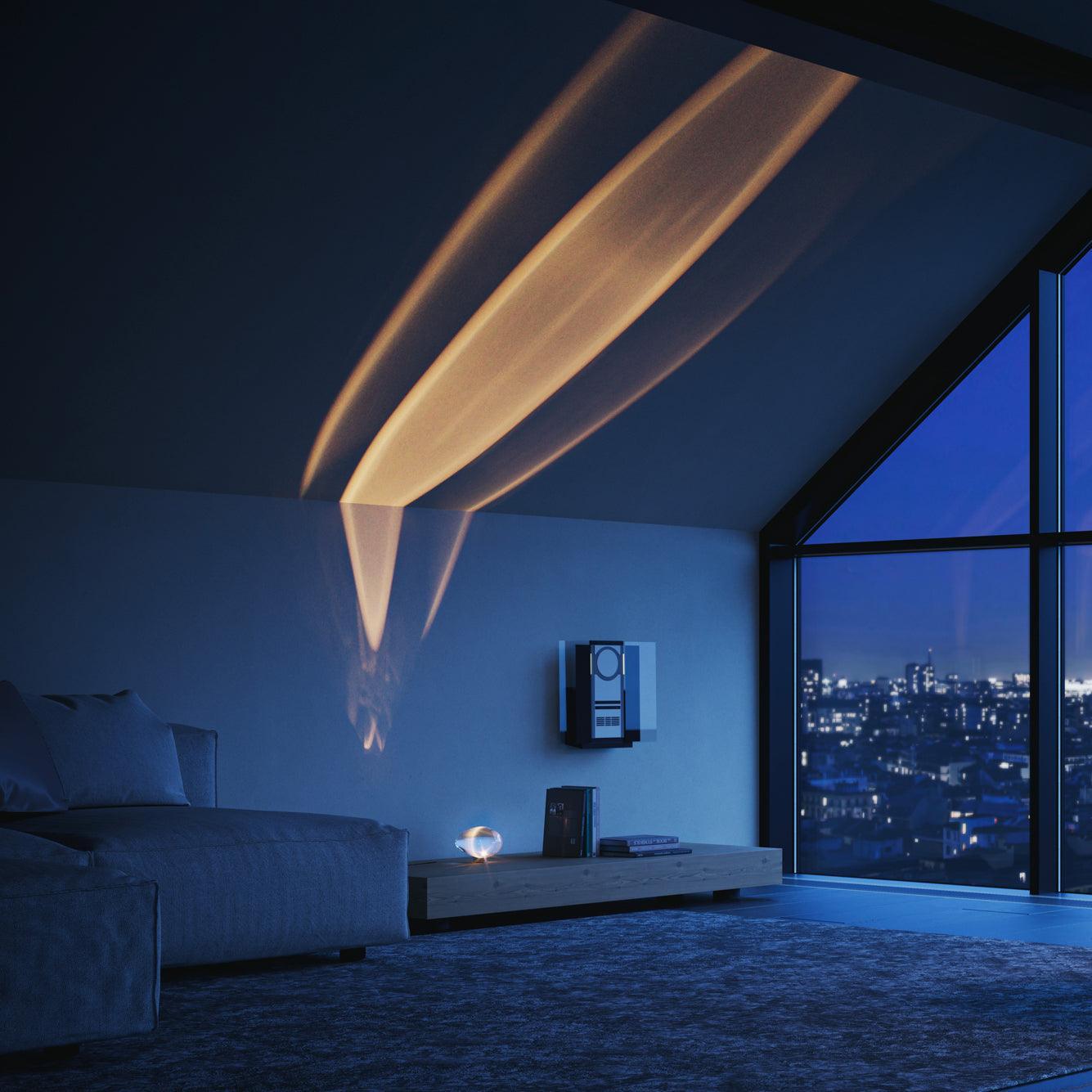 Ovale Kristall Tischleuchte | LED