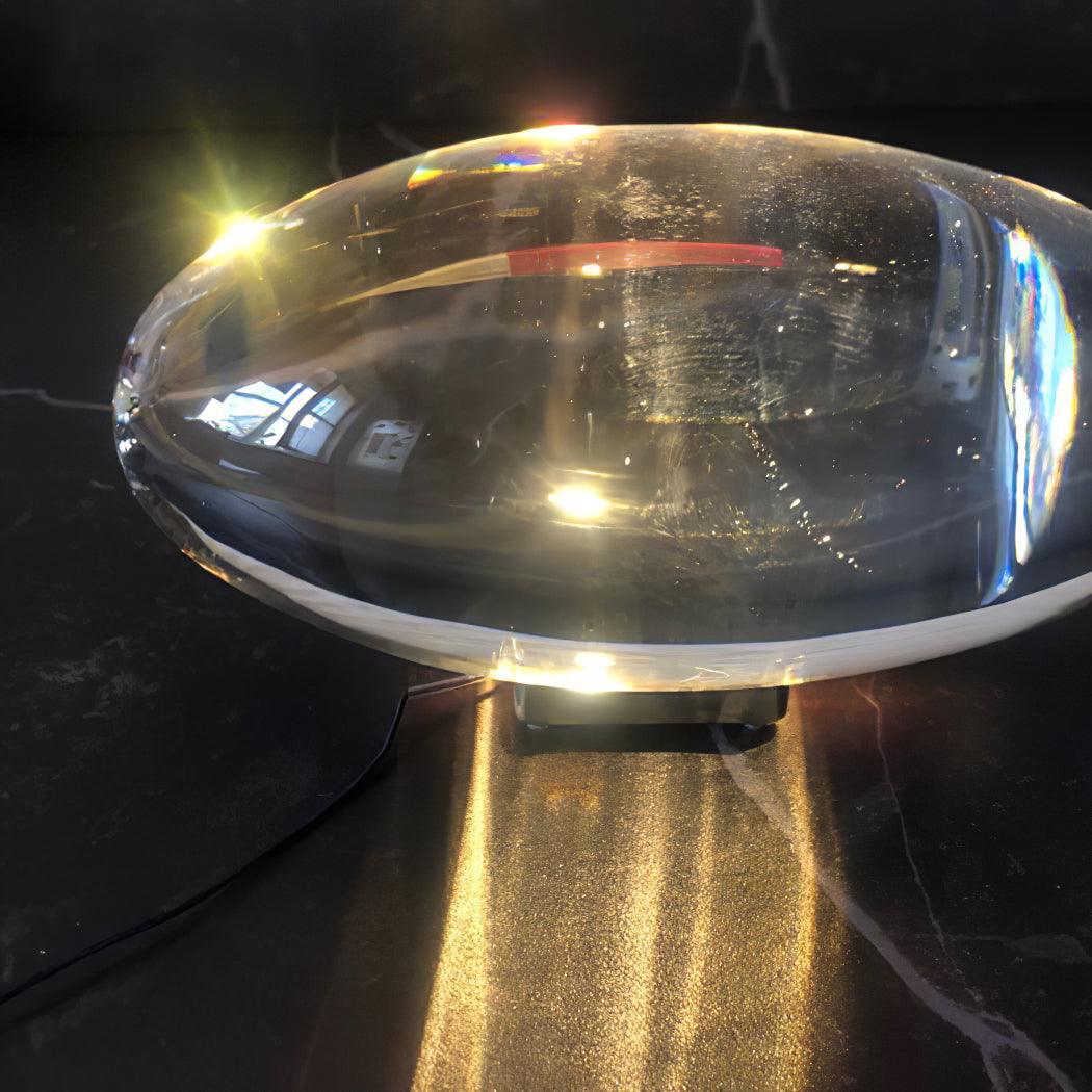 Ovale Kristall Tischleuchte | LED