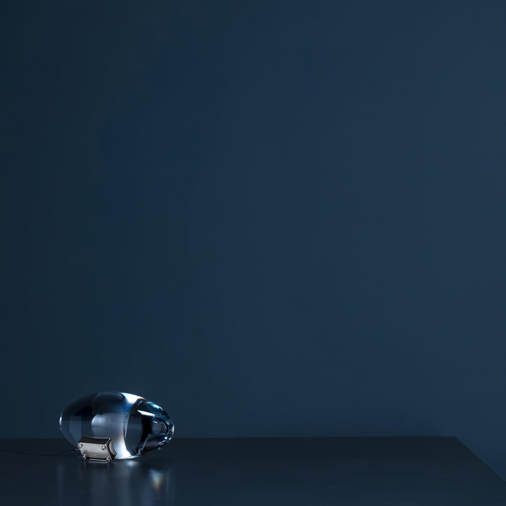 Ovale Kristall Tischleuchte | LED