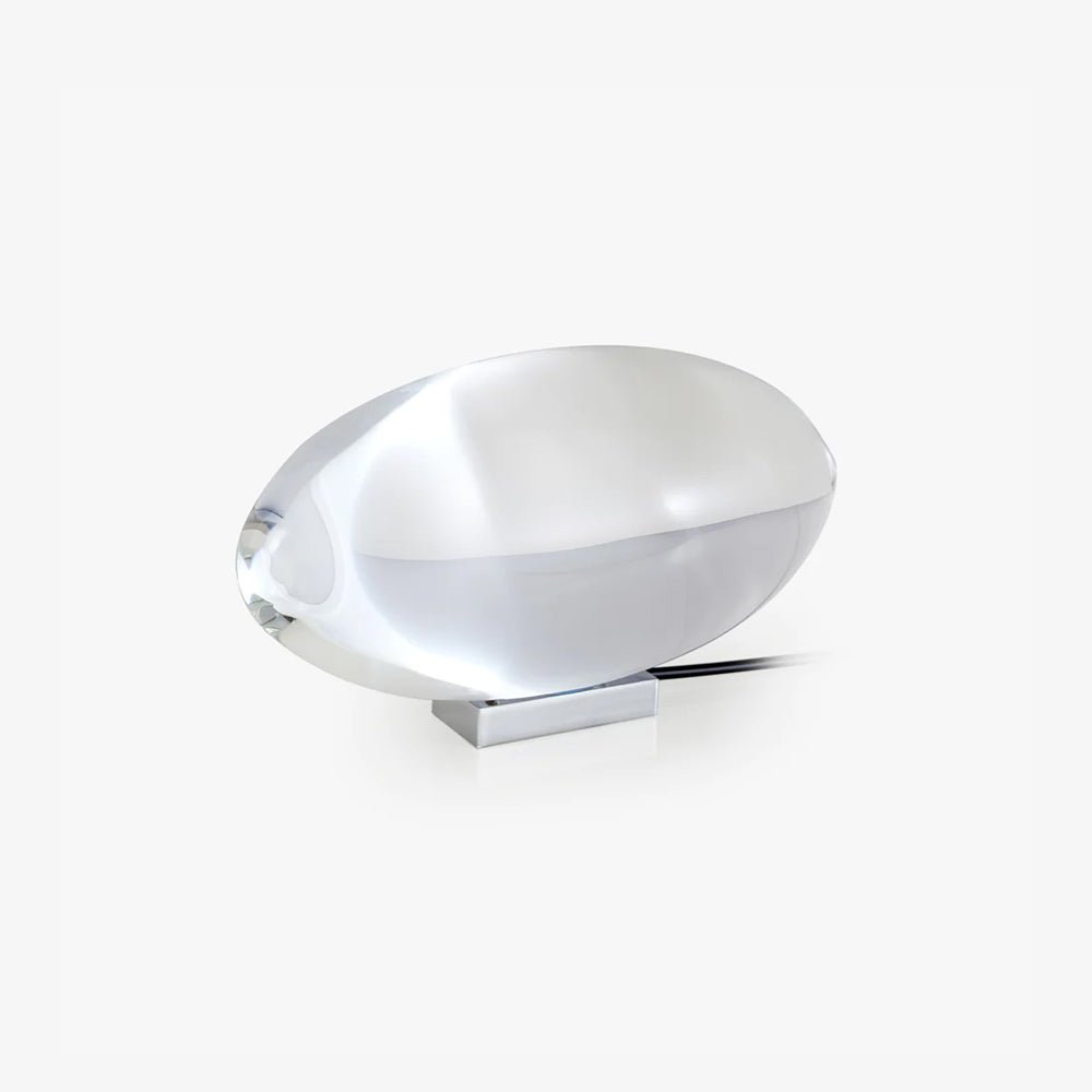 Ovale Kristall Tischleuchte | LED