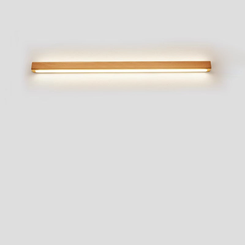 Lineare, symmetrische, rechteckige Wandleuchte