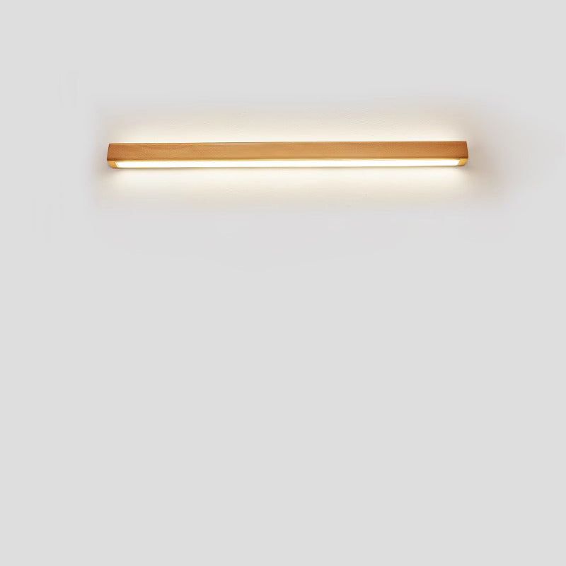 Lineare, symmetrische, rechteckige Wandleuchte