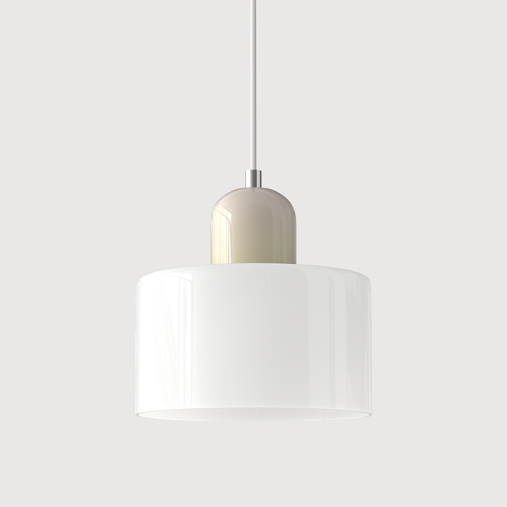 Pendelleuchte aus farbigem Glas | LED