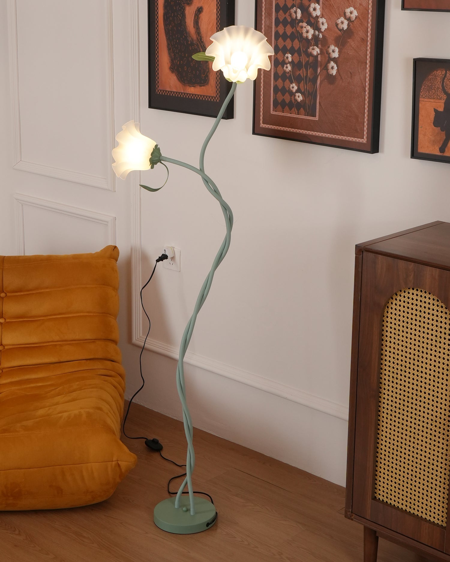 Blumen-Stehlampe Für Zuhause | LED
