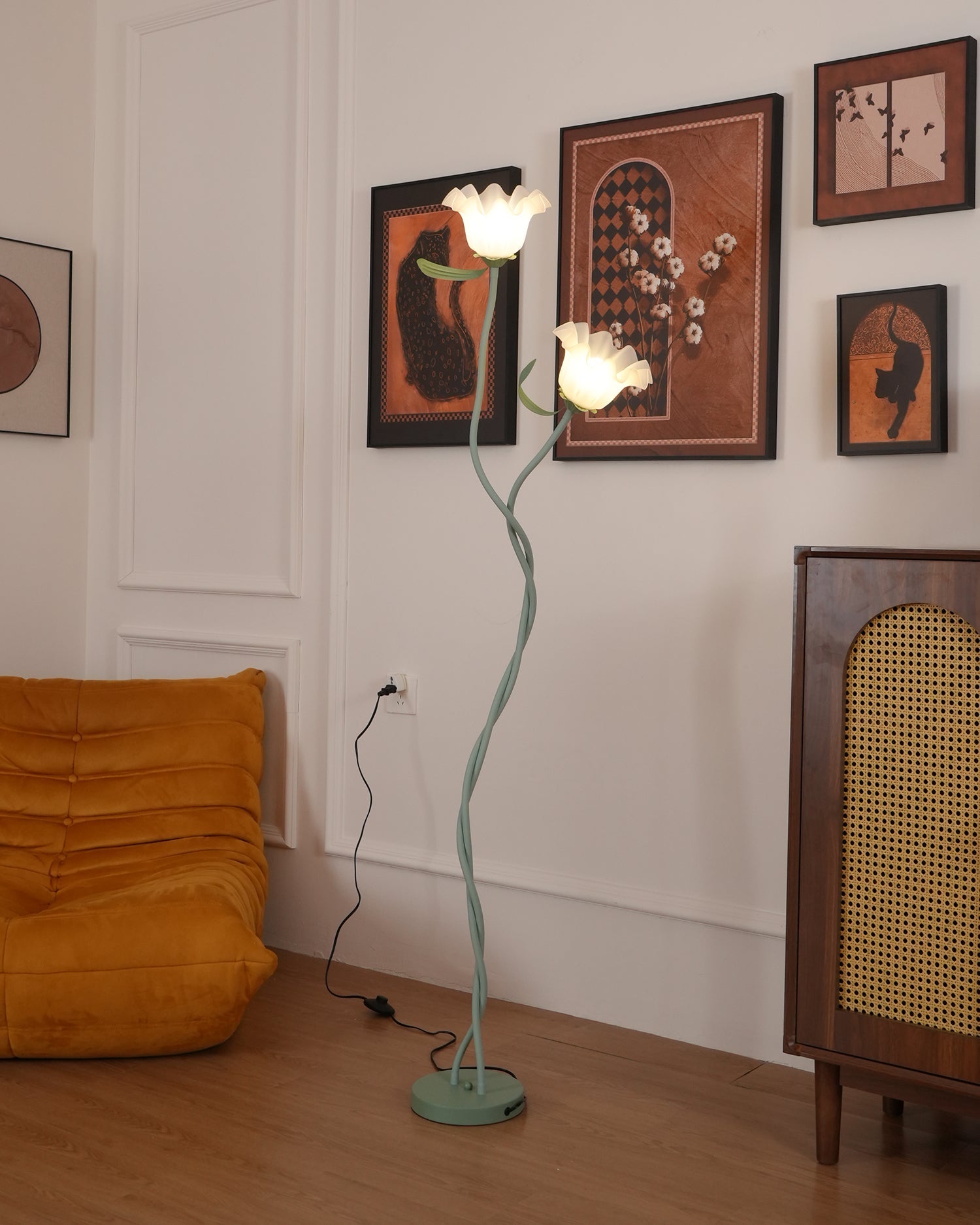 Blumen-Stehlampe Für Zuhause | LED