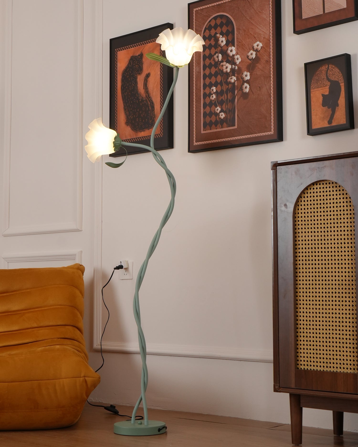 Blumen-Stehlampe Für Zuhause | LED