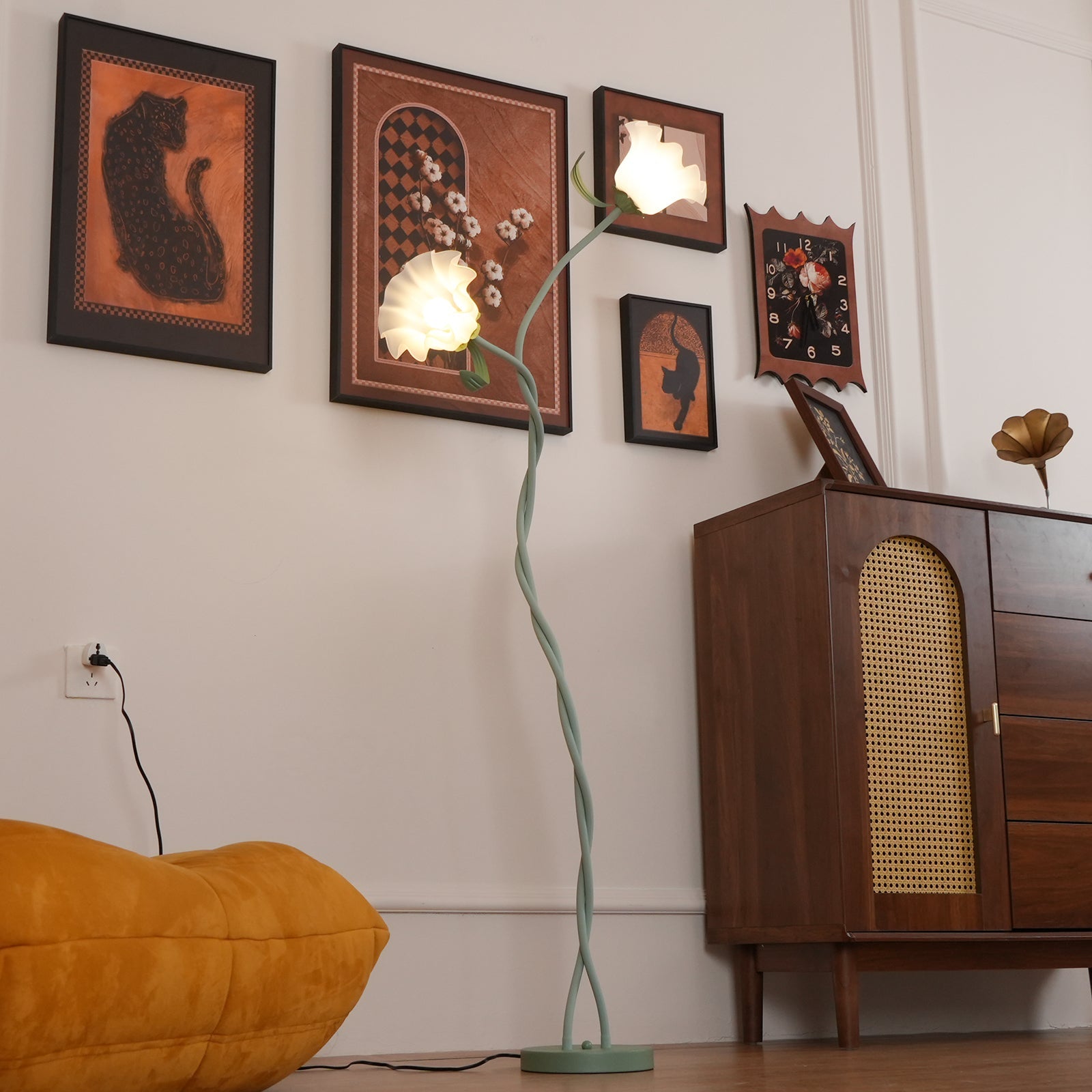 Blumen-Stehlampe Für Zuhause | LED
