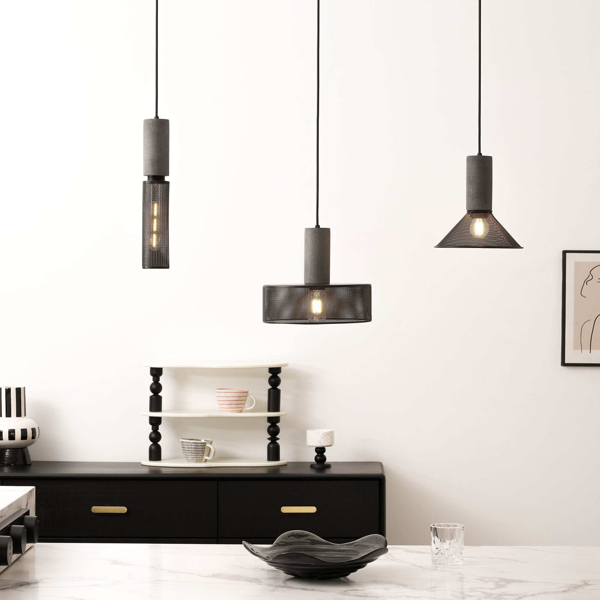 Mesh Cage Pendelleuchte