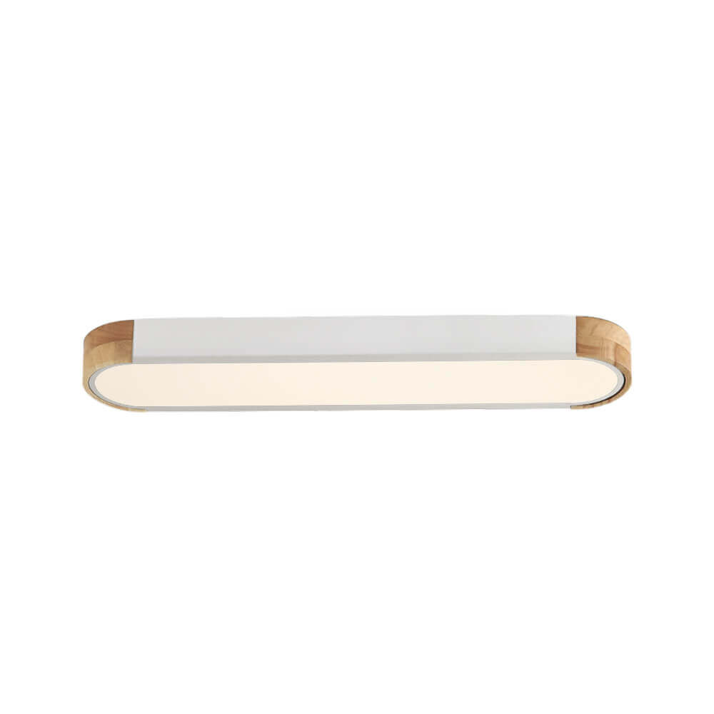 Einbau-Deckenleuchte mit Holzoptik