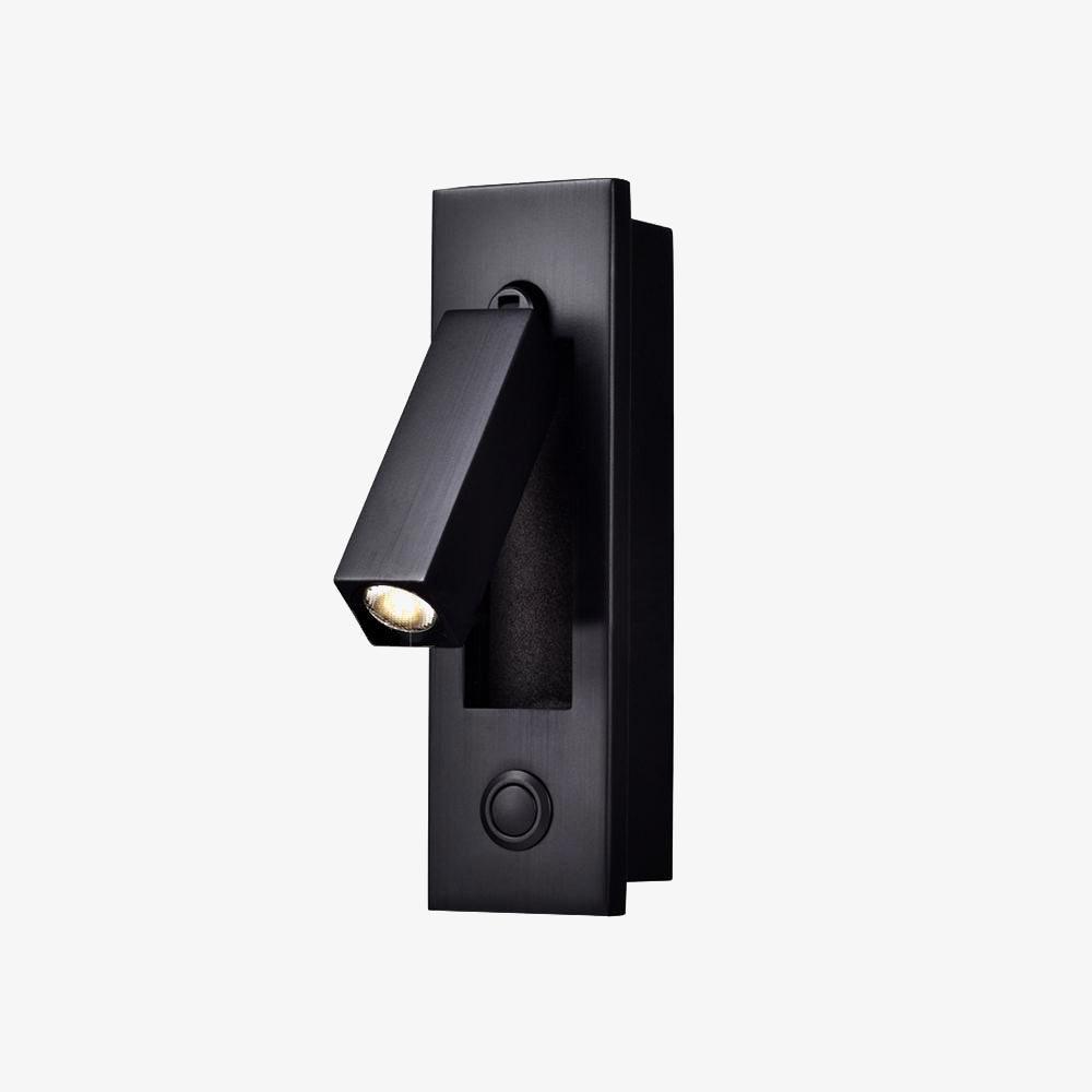 Wandmontierte Nachttischleuchte mit integrierter LED