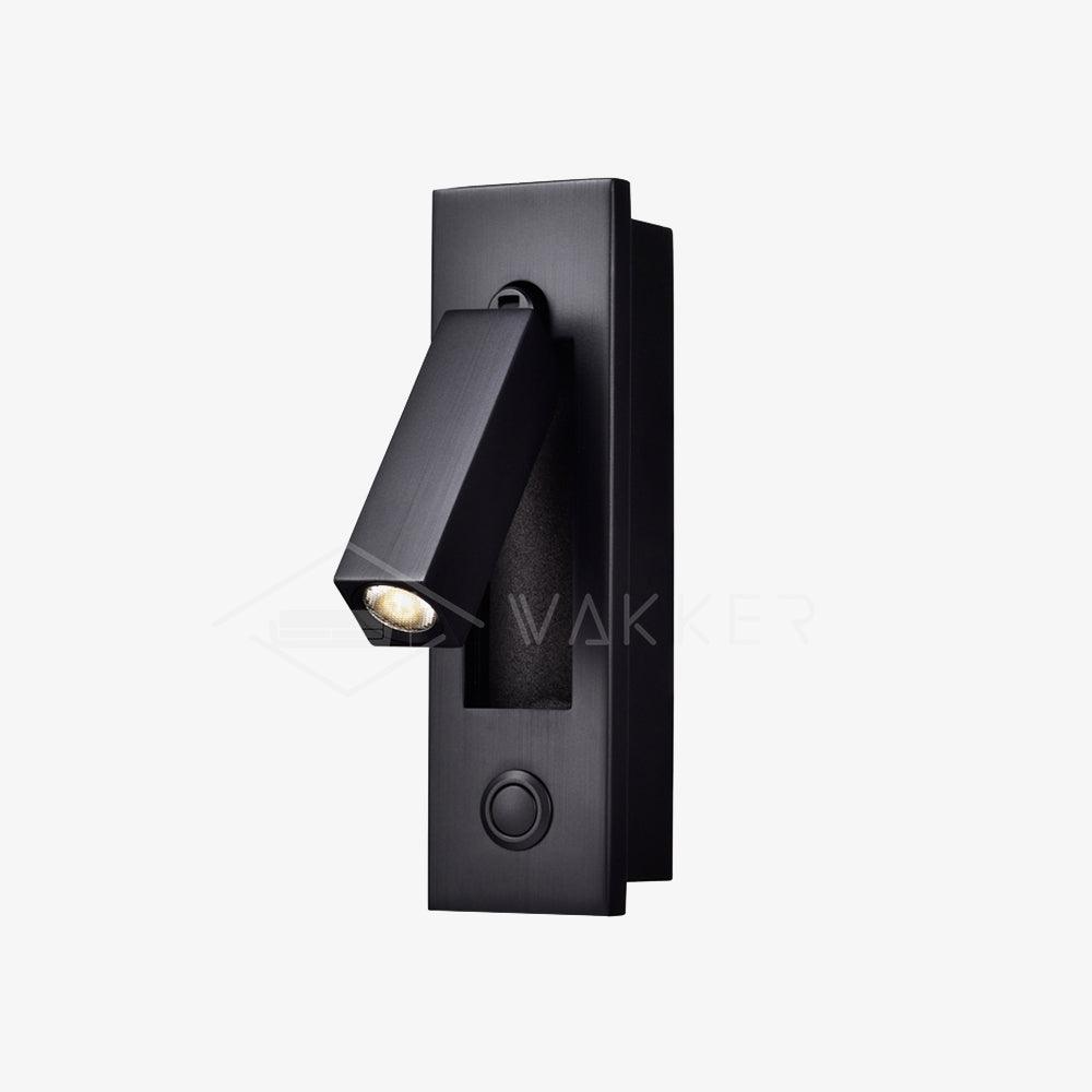 Wandmontierte Nachttischleuchte mit integrierter LED