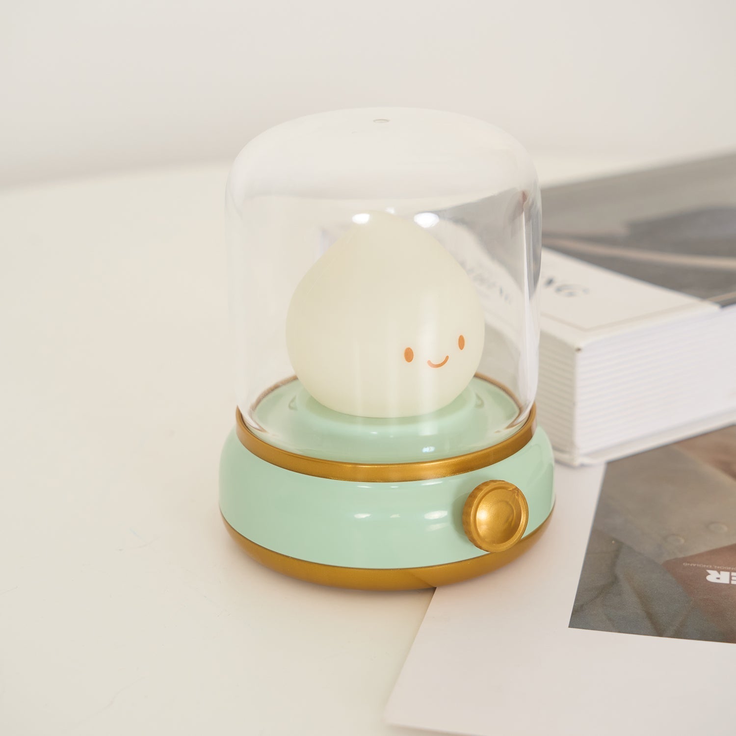 LED-Flammenfigur Tischlampe