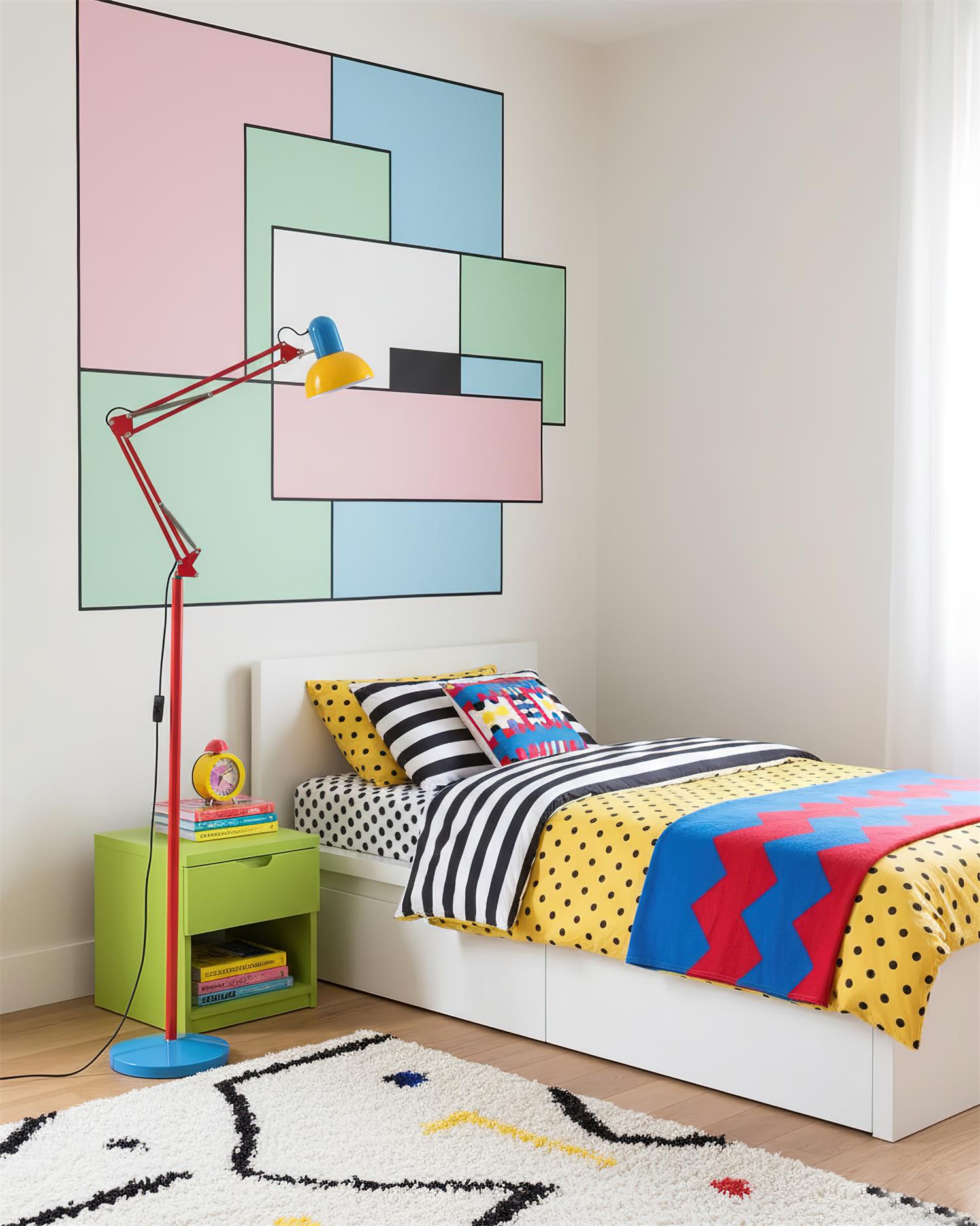 Stehlampe für Zuhause, Büro und Schlafzimmer