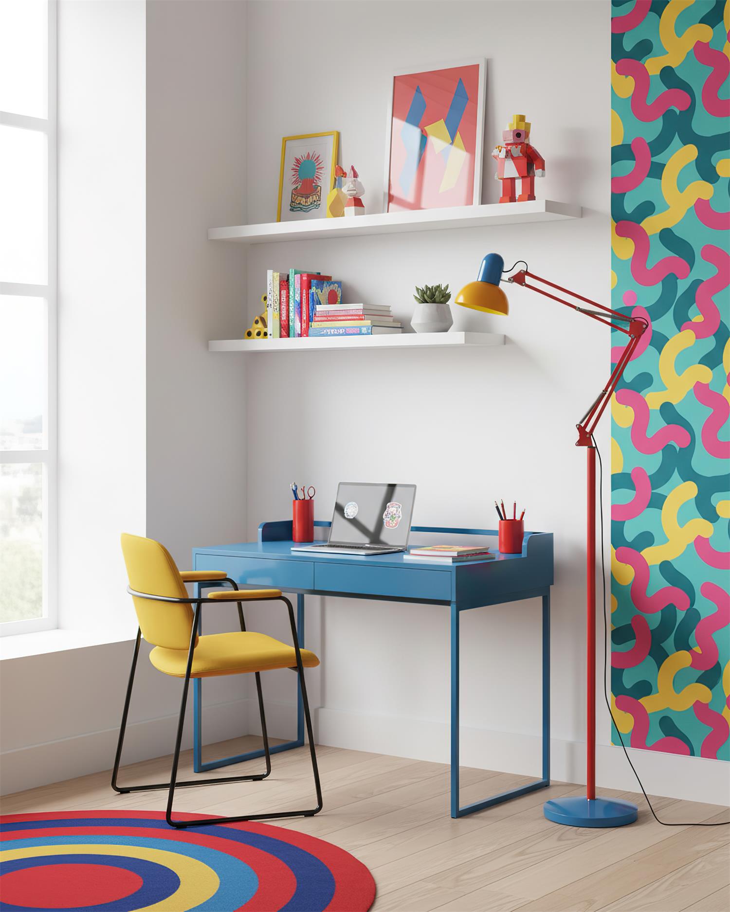 Stehlampe für Zuhause, Büro und Schlafzimmer