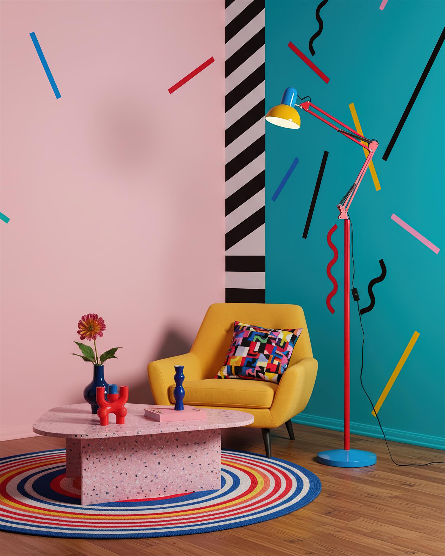 Stehlampe für Zuhause, Büro und Schlafzimmer