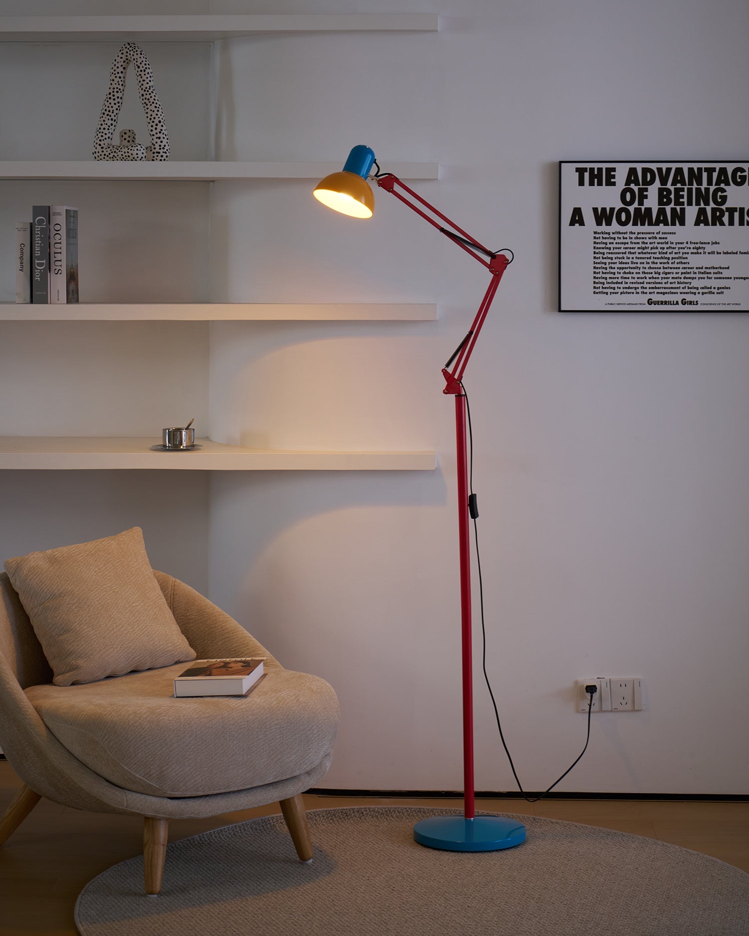Stehlampe für Zuhause, Büro und Schlafzimmer