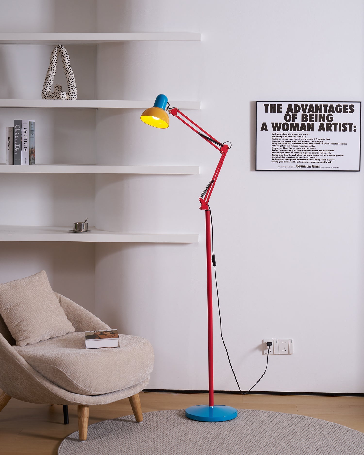 Stehlampe für Zuhause, Büro und Schlafzimmer