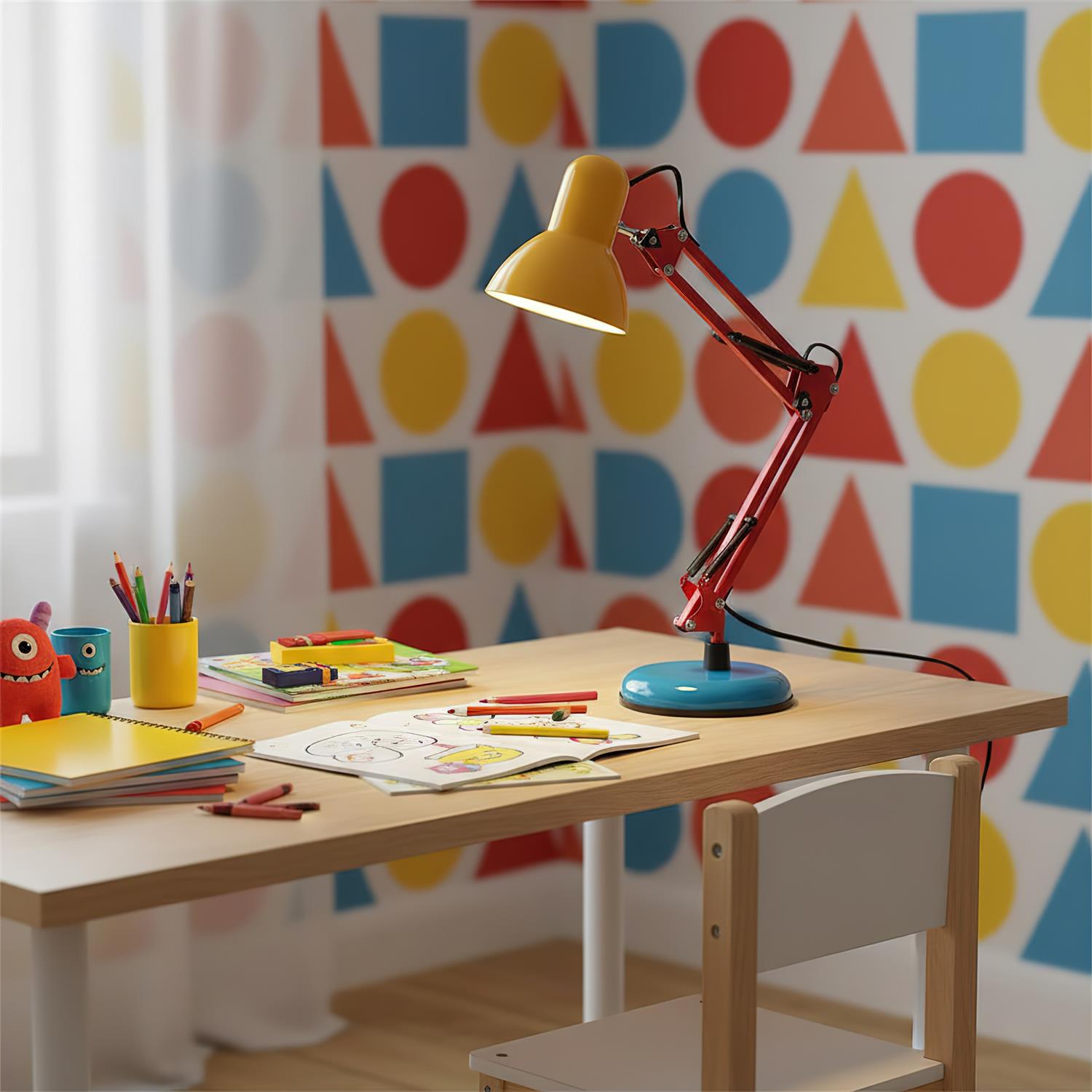 Flexible Tischlampe