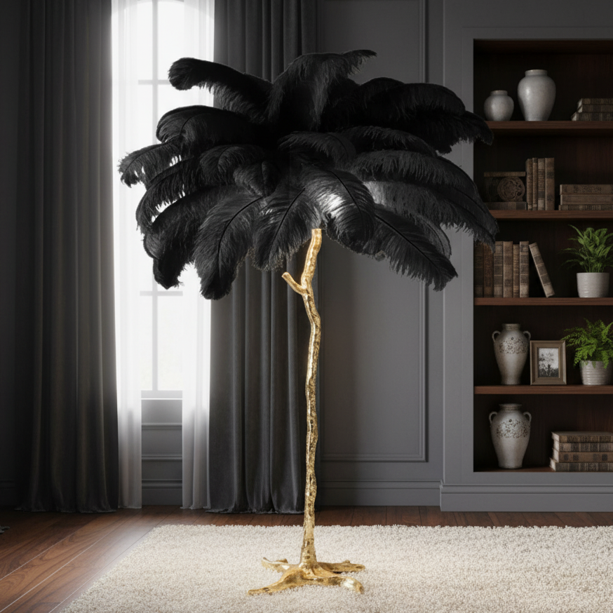 Tropische Baum Stehlampe