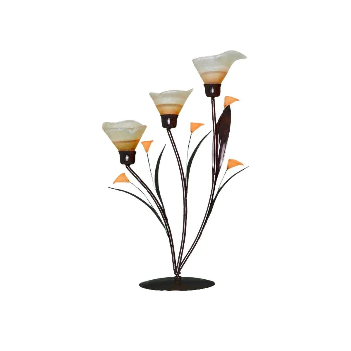 Kerzenhalter im Blumenstil