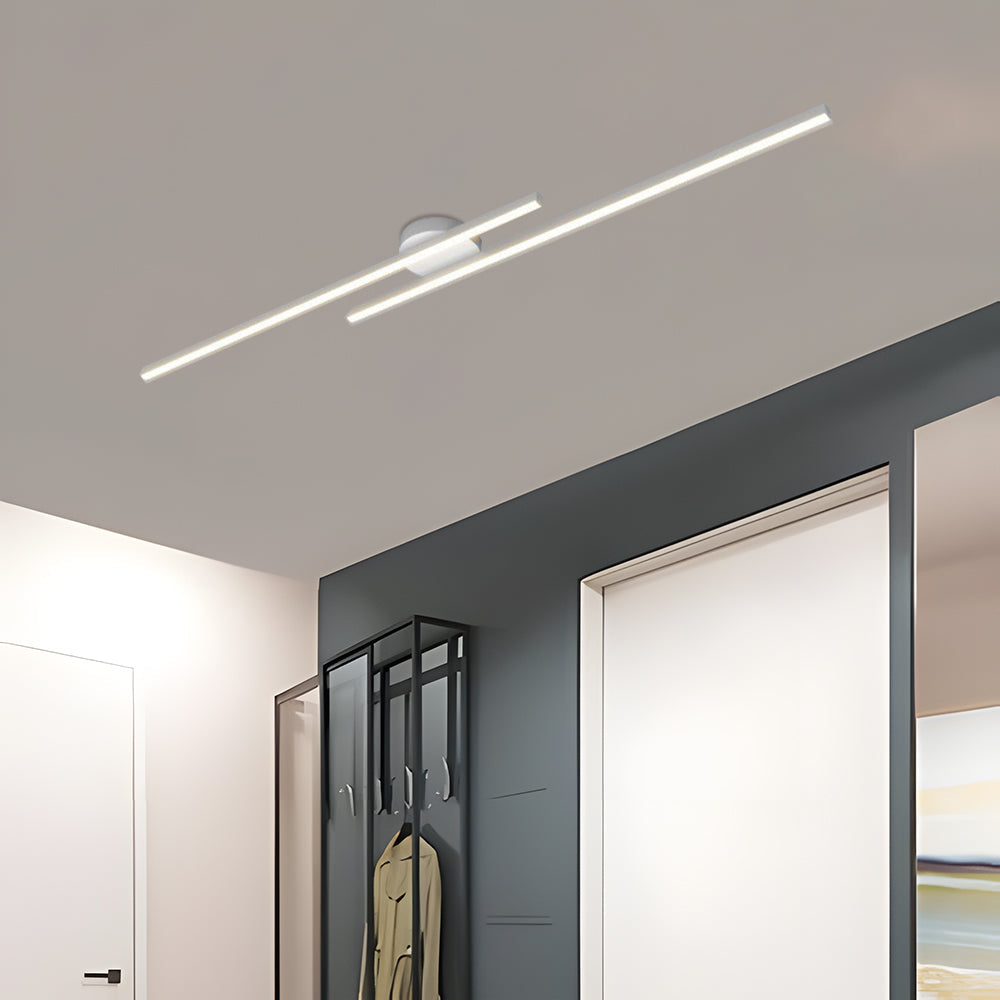 Lange LED-Deckenleuchte