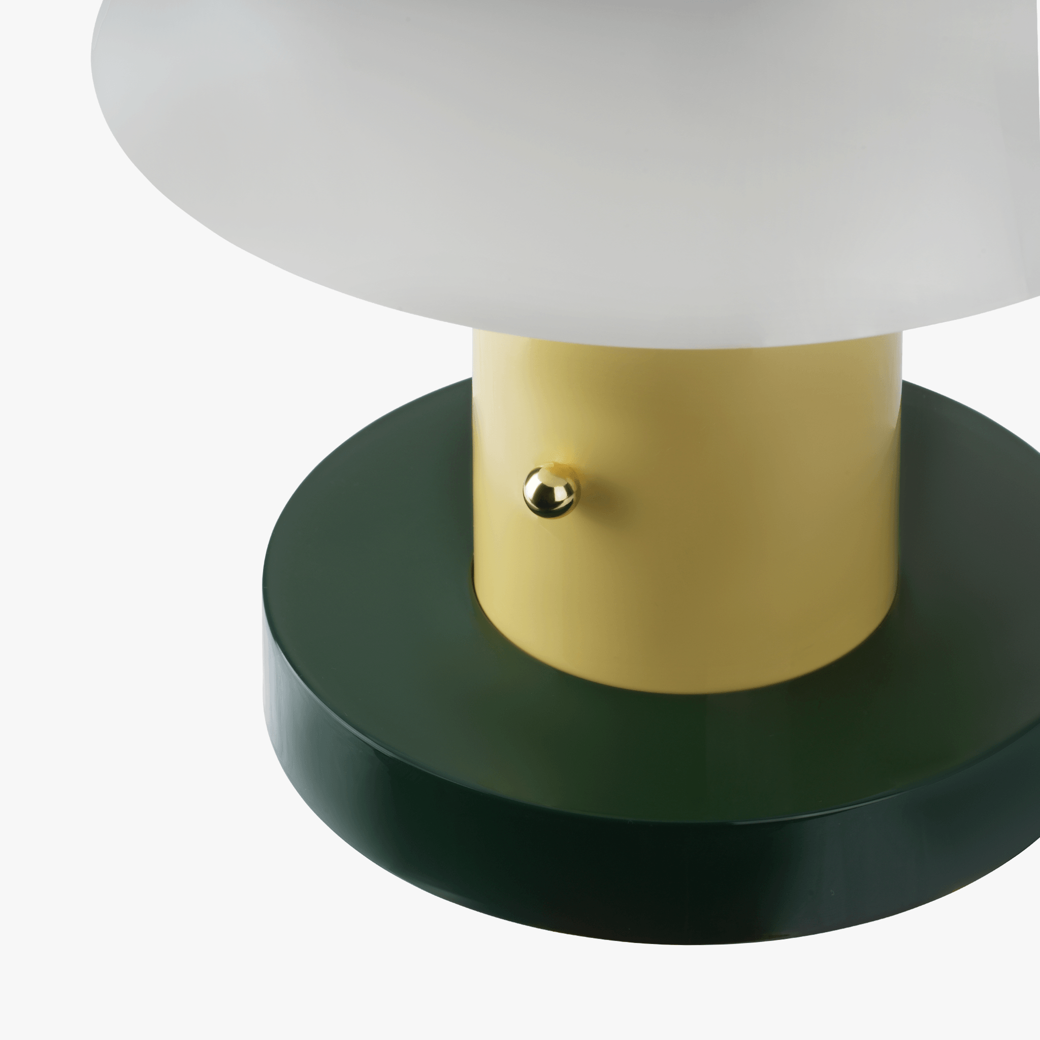 Mehrfarbige Kuppel-Tischleuchte | Tragbar
