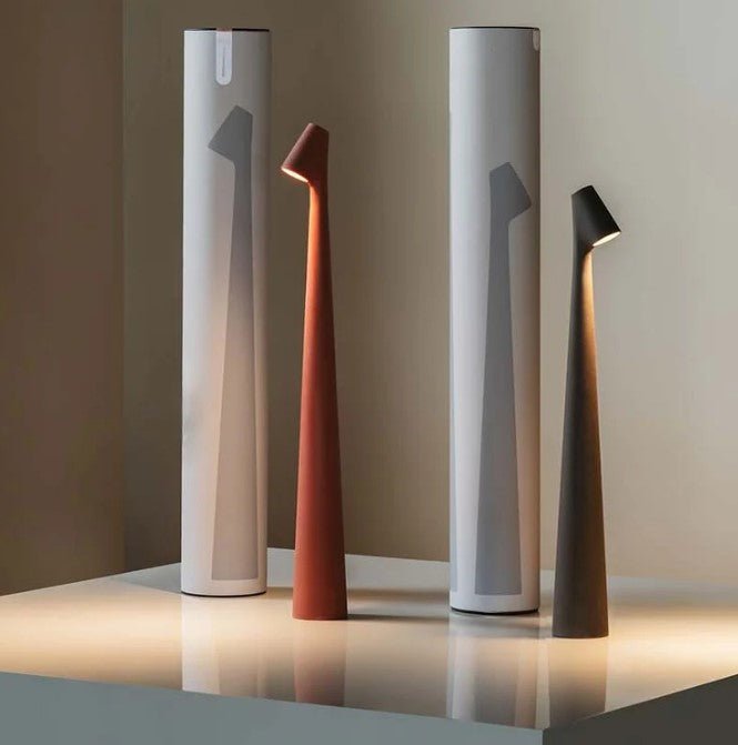 Tragbare Lamppost Form Tischlampe | LED