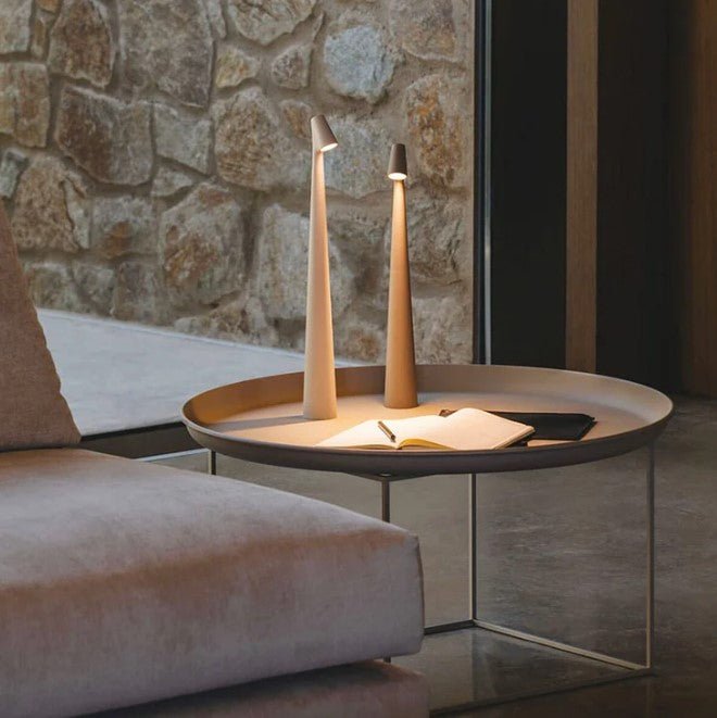 Tragbare Lamppost Form Tischlampe | LED