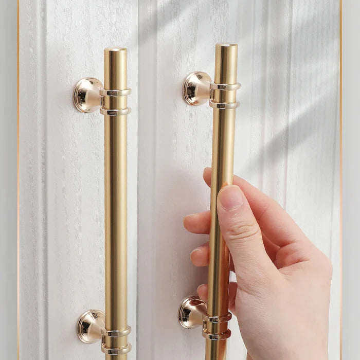 Polierter Linearer Schubladengriff